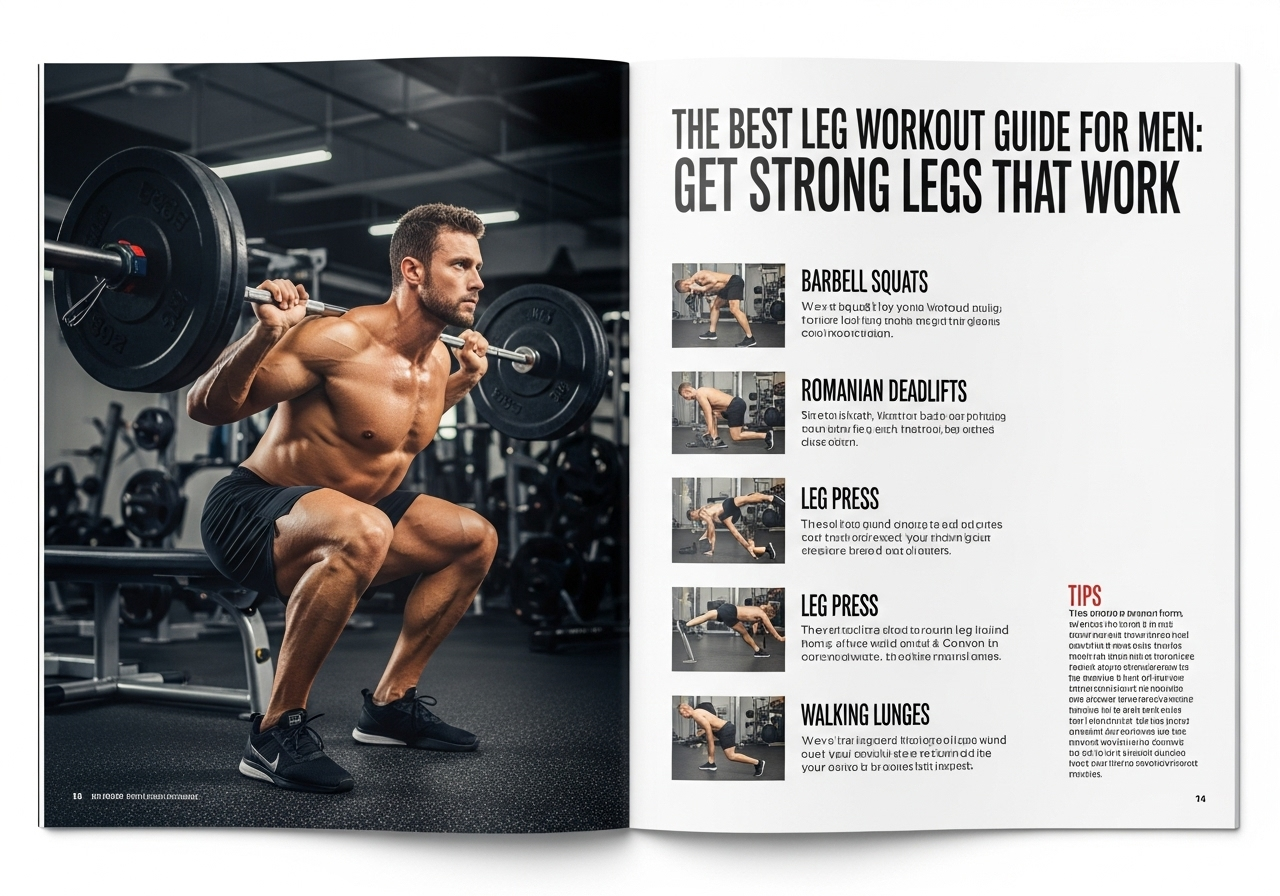 The Best Leg Workout Guide for Men Get Strong Legs That Work