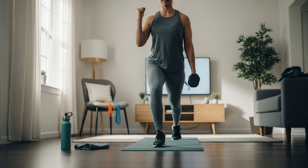 The Best Way to Make an At-Home Fitness Routine That Works