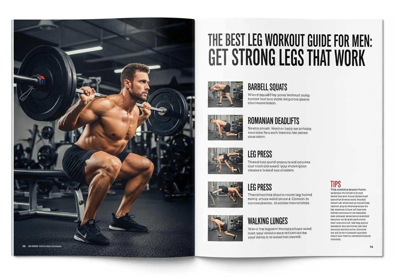 The Best Leg Workout Guide for Men Get Strong Legs That Work